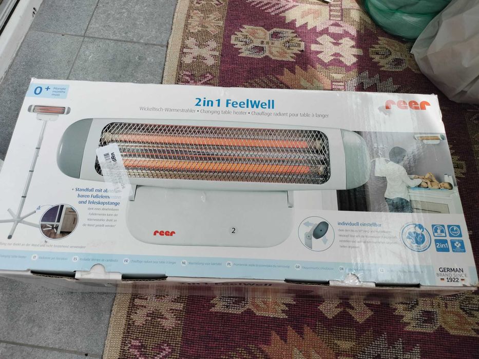 Radiator cu picior și de perete