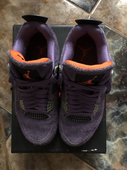 Jordan 4 Retro Canyon Purple