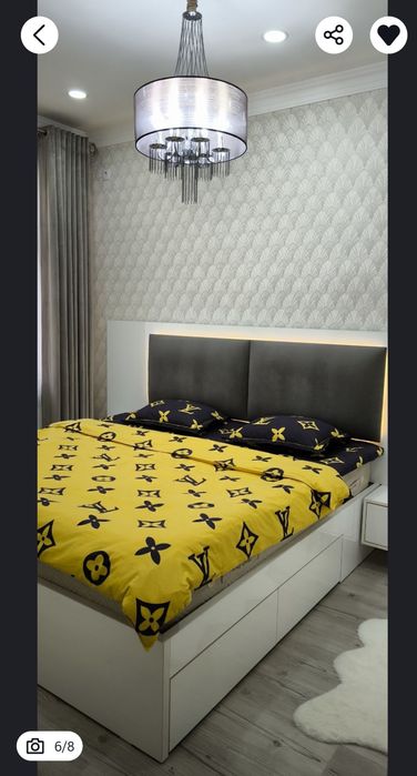 Коттедж 163м²Евроремонт 5-Хона 2-СанУзел кисман Жихозланган Сотилади