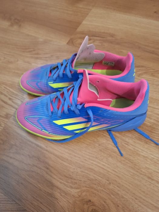 Ghete fotbal adidas F50 league copii