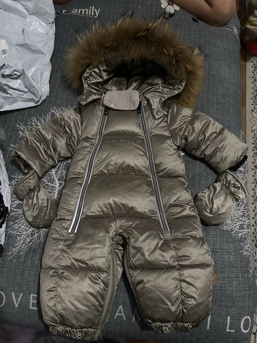 Комбенизон до года очень тыплый