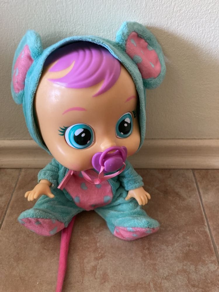 Детска плачеща  кукла със сълзи  Cry Babies