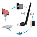 600mbps USB WI-FI Безжичен Адаптер Антена.Wireless приемник, интернет