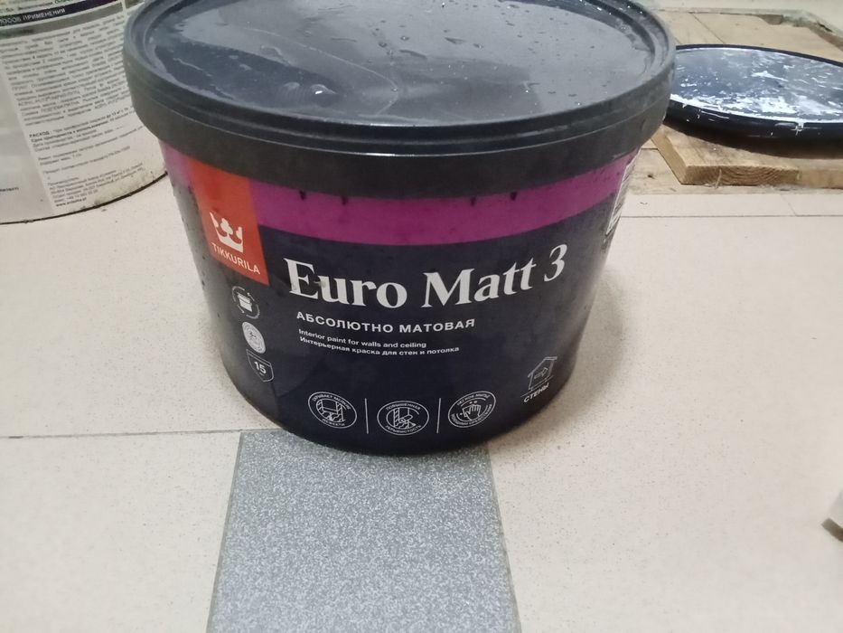 Краска  Tikkurila Euro Matt 3
