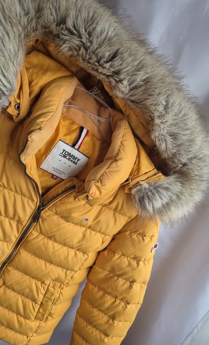 Geaca dama pene-puf Tommy Hilfiger nr.M originala