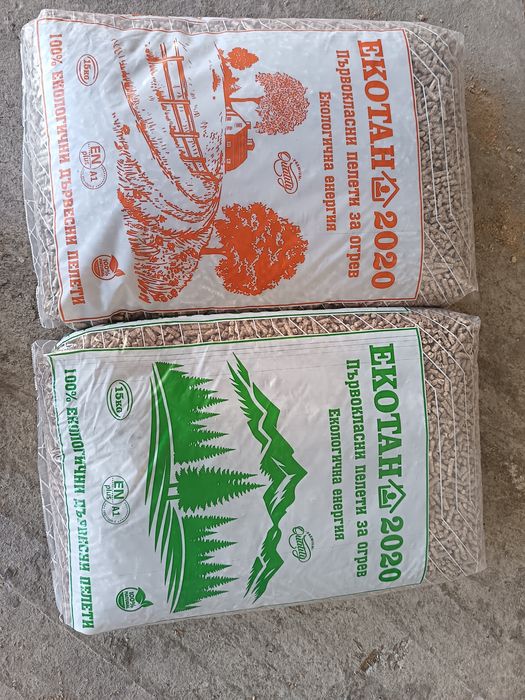 Продавам дървесни пелети 6 мм на фирмата ЕКОТАН2020