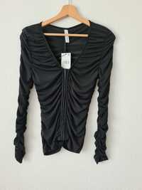 Bluza neagra Mango, S, nouă