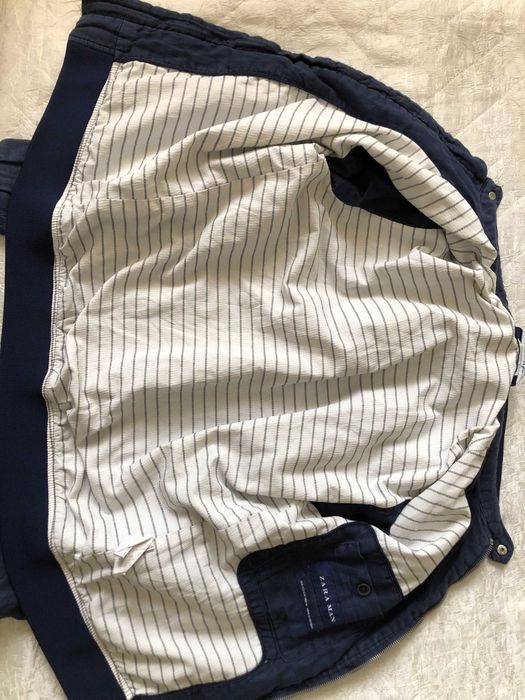 Zara Man ленено яке