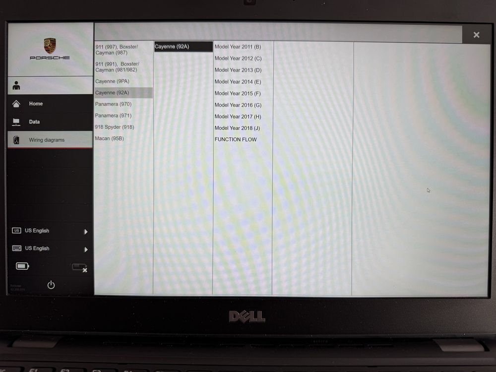 Tester/Diagnoza Porsche PIWIS 3 cu VNCI PT3G CANFD&DOIP+Dell 5280 soft