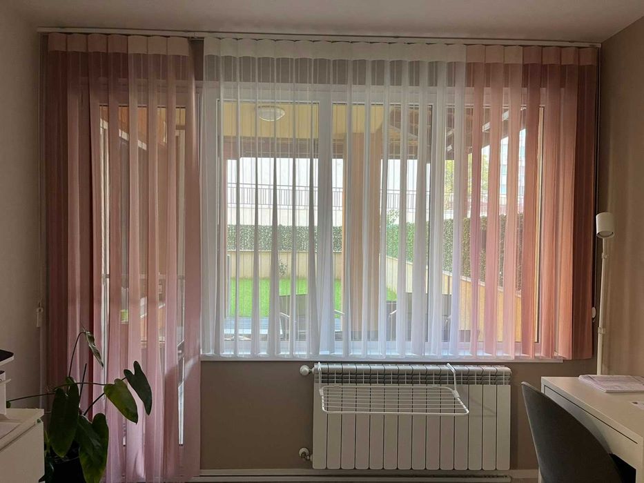 Два комплекта пердета тип щора за дневна/ спалня/ детска стая