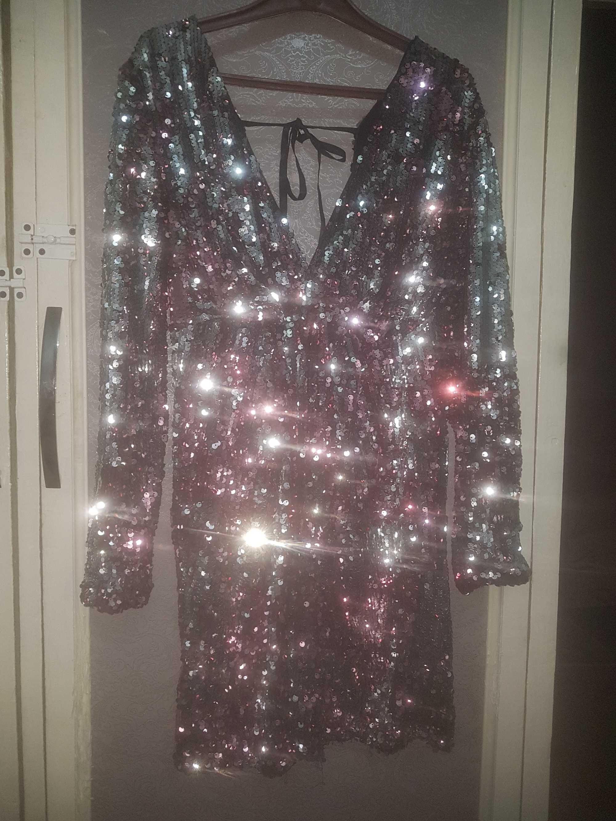 Бренд SHEIN Великолепное платье с пайетками