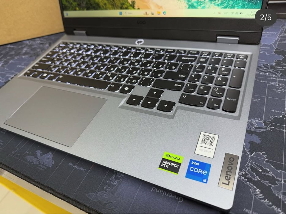 Lenovo LOQ 15 - Core i5-12450HX/16Gb/SSD512Gb/RTX3050 6Gb