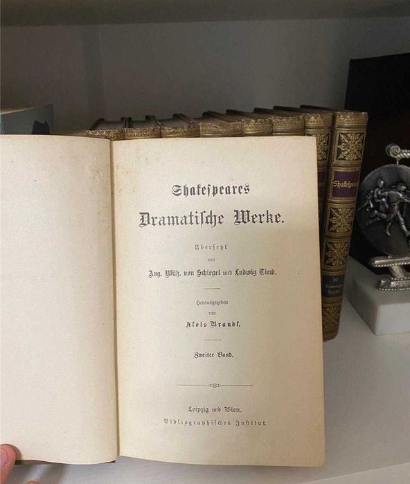 Carte veche - Colectie carti William Shakespeare in limba germana