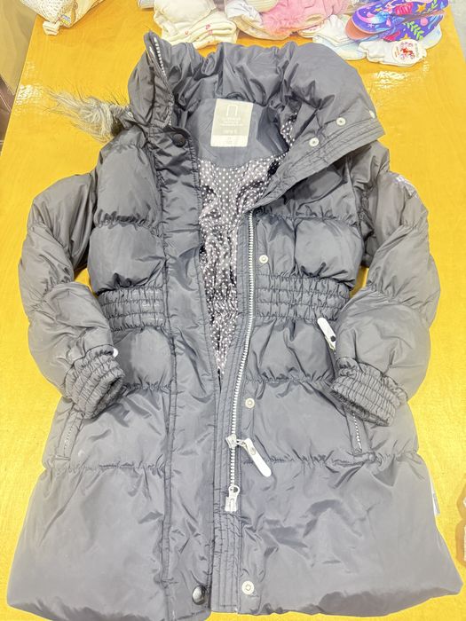 Курка зимняя на девочку 122 см