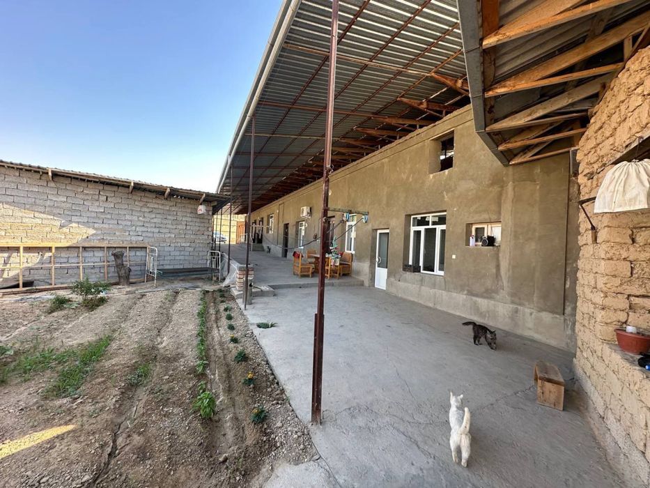 Уч кахрамон постидан 7 км кирганда обод махаллада 4 хонали уй сотилади