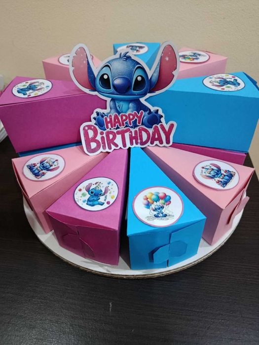 Картонена торта за детски рожден ден