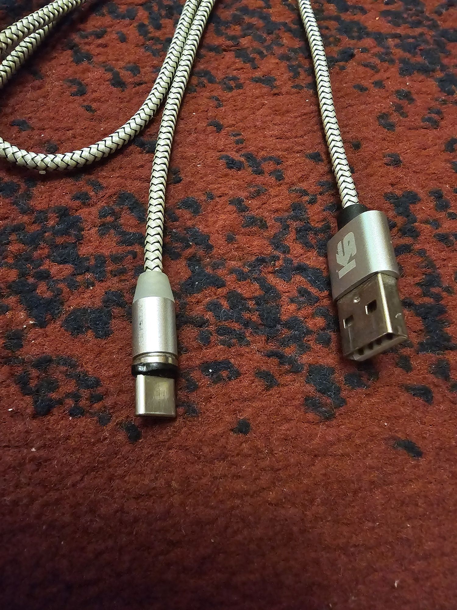 Магнитный USB-кабель Keysion 3A (type-c)