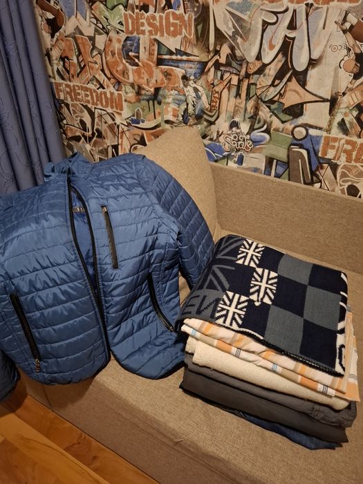 Отдам даром мужские вещи 56 р