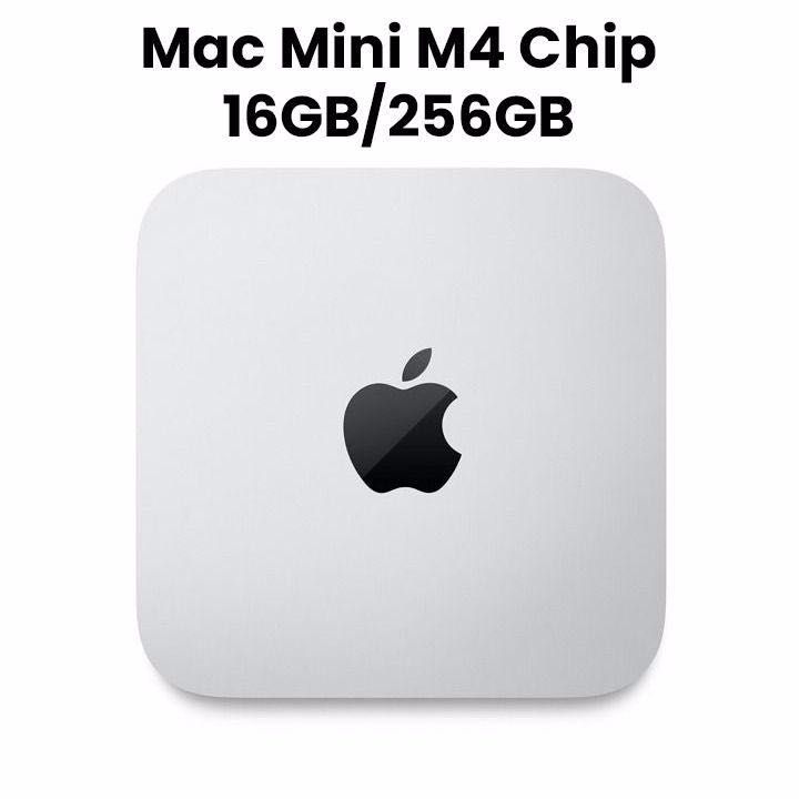 Нов!Mac mini M4 16GB  256GB SSD 12м. Гаранция!