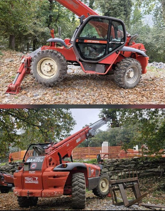Încărcător telescopic Manitou 1340 cu 3400H originale IMPECABIL