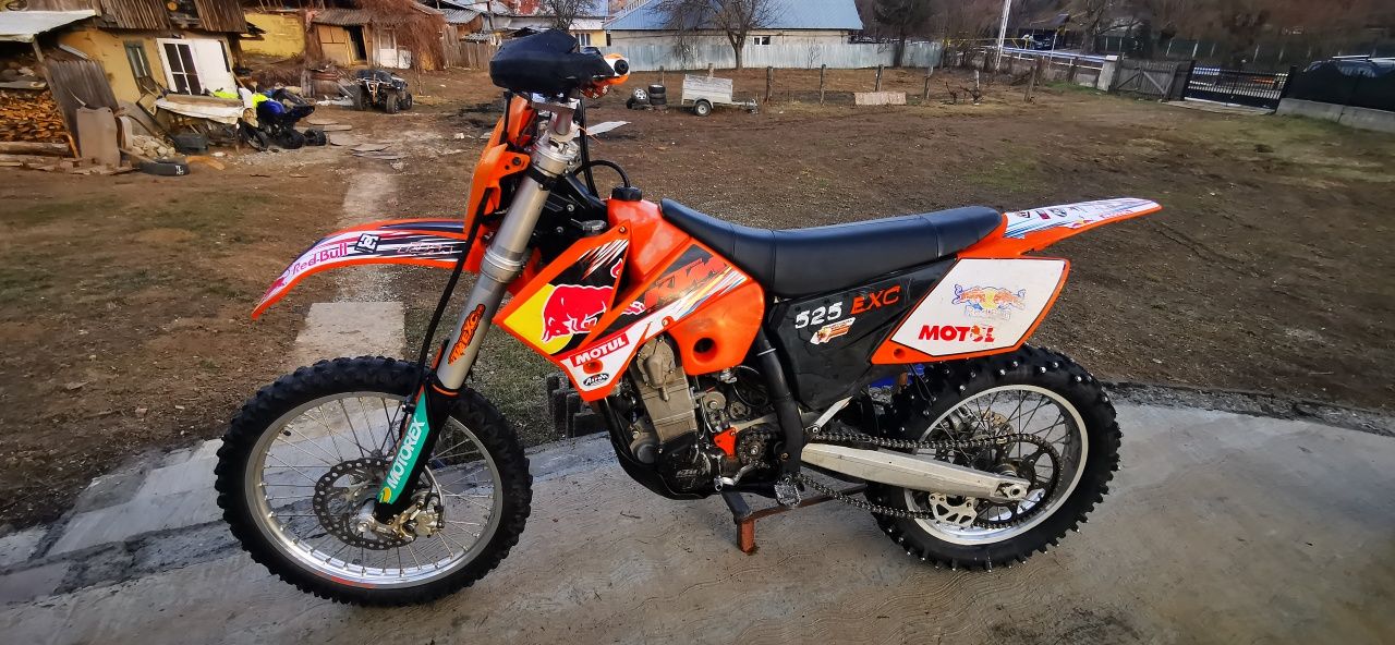 Înmatriculat A2 Ktm 525 exc 2007