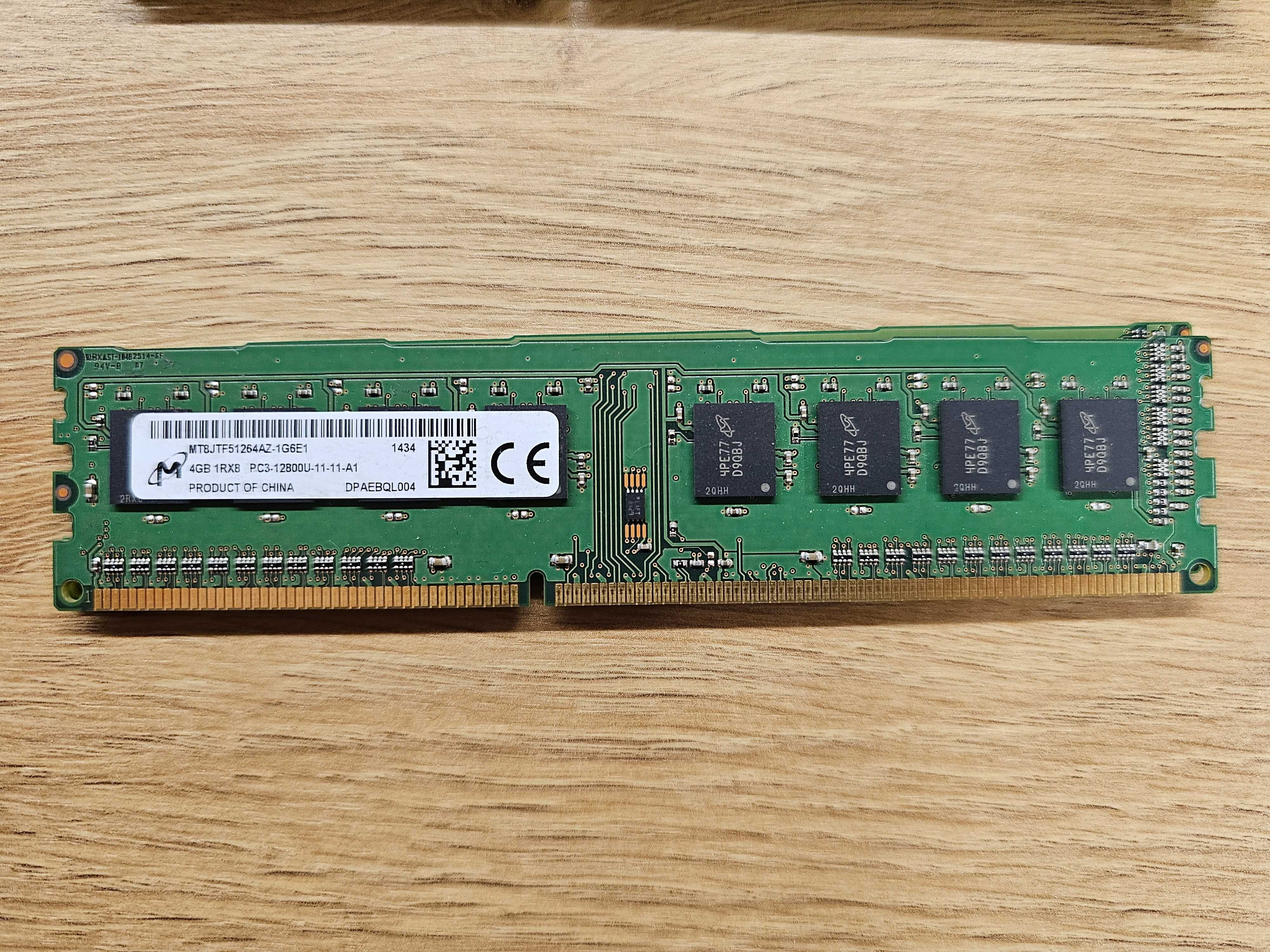 RAM памет 4GB DDR3 1600MHz наст компютър Hynix Micron Samsung