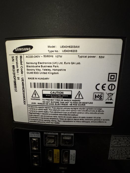 Vand Tv Smart Samsung 102 40 inch