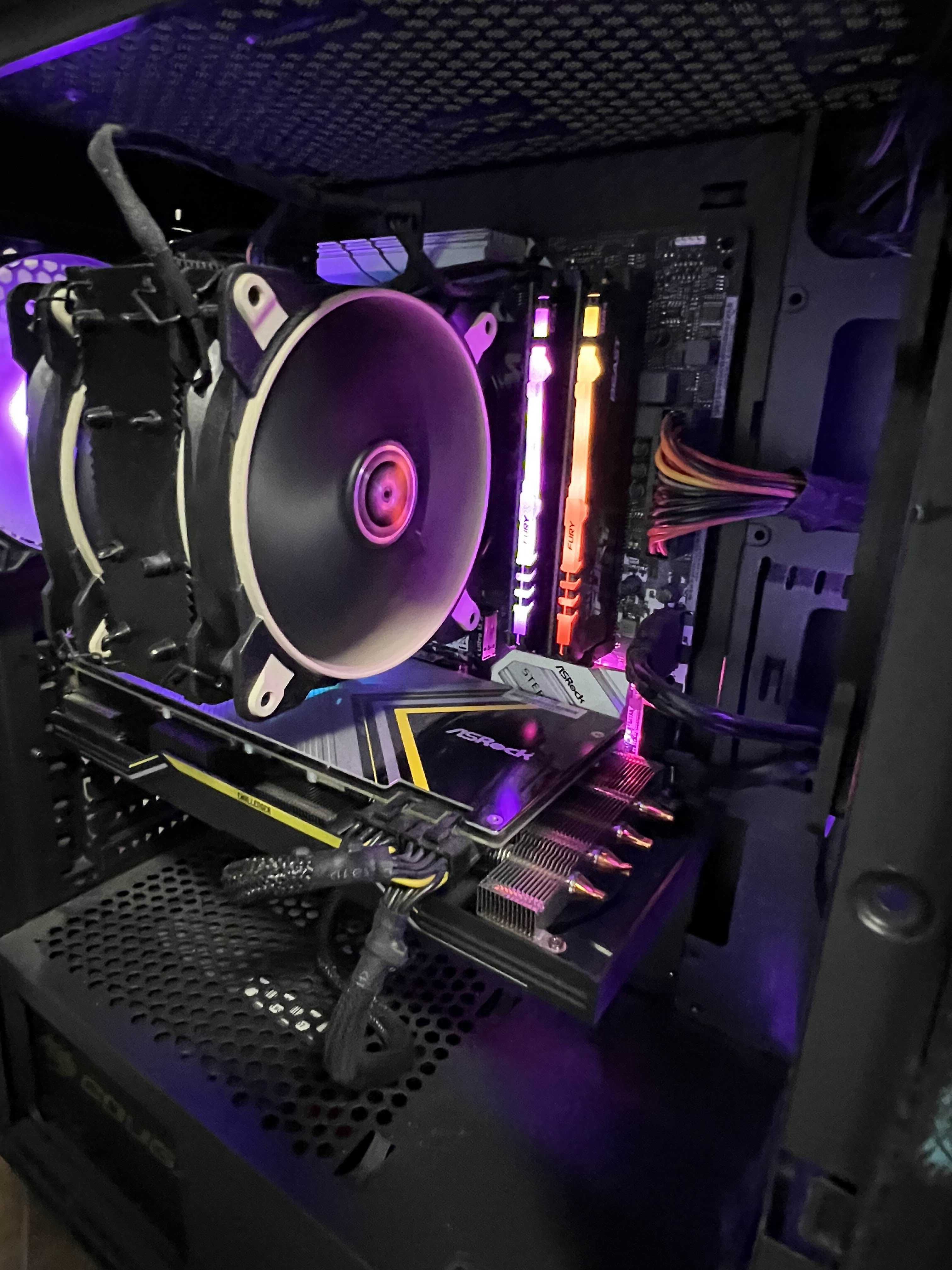 Геймърски компютър с RX 5700 XT + 48GB RAM