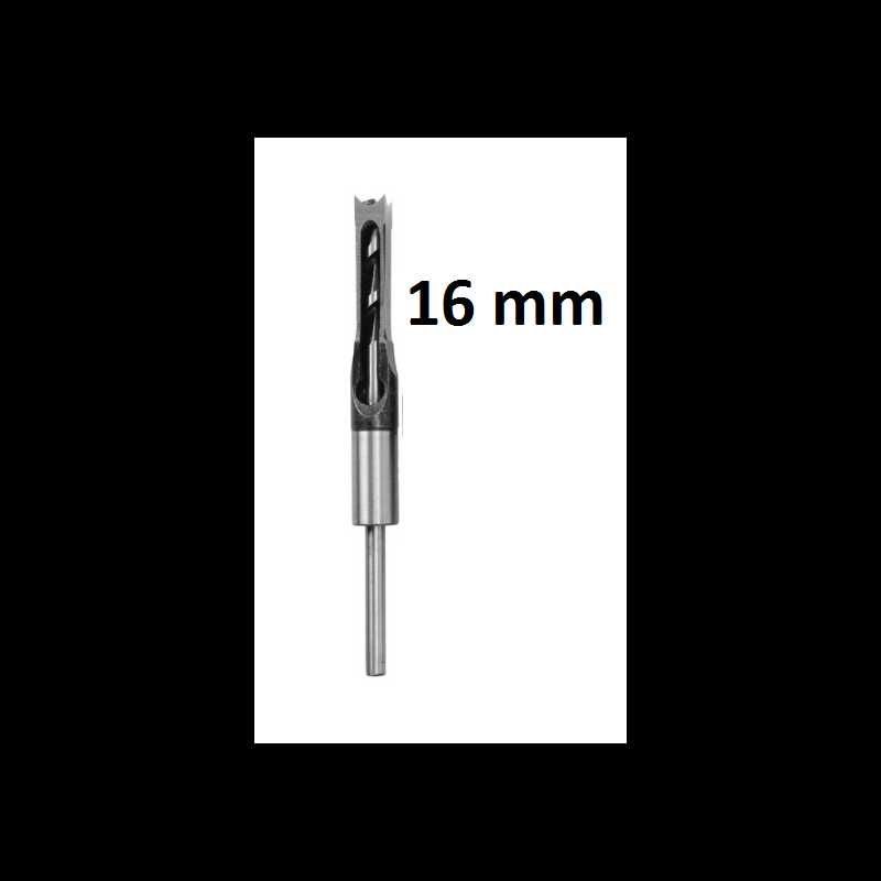 Длето кухо със свредло за квадратни отвори 16mm,дължина 77 mm,20200037