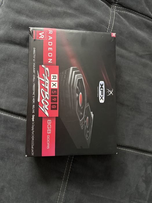 Placa video XFX RX590 FATBOY 8GB gaming