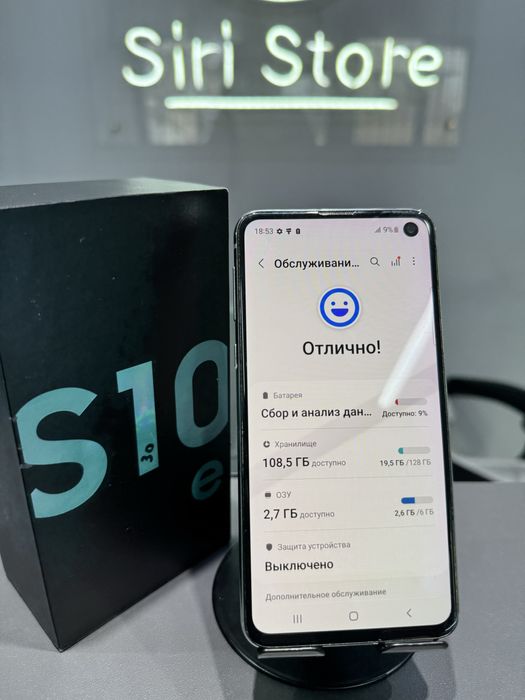 Samsung S10e 128gb ozu 6