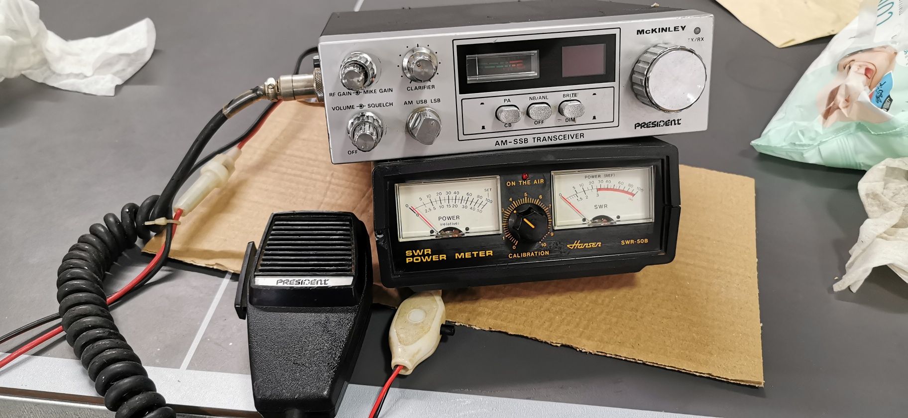 Statie president Mckinley am-ssb/statie radio vhf maritima simrad/ra31