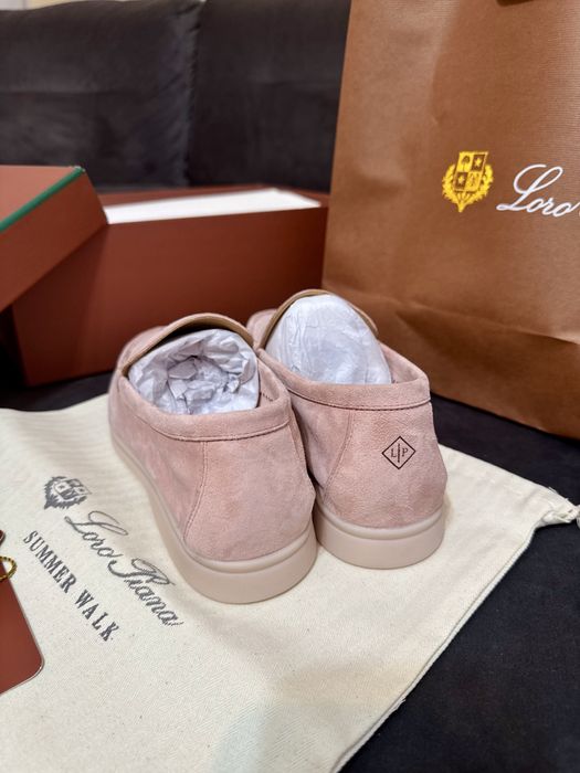 Mocasini Loro Summer Walk - size 37,38/piele natur fina/video(Chanel)