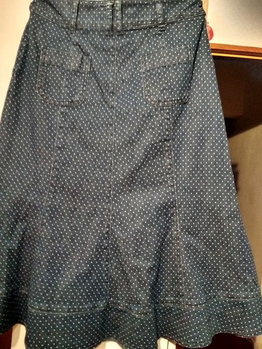 Vesta blugi dama noua , fusta blugi