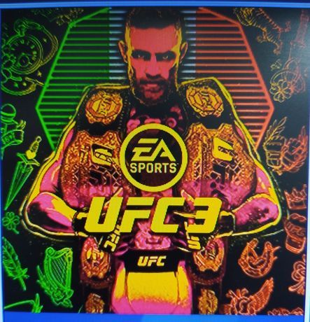 UFC3 Ета не диск здесь делаем запись на PlayStation 4