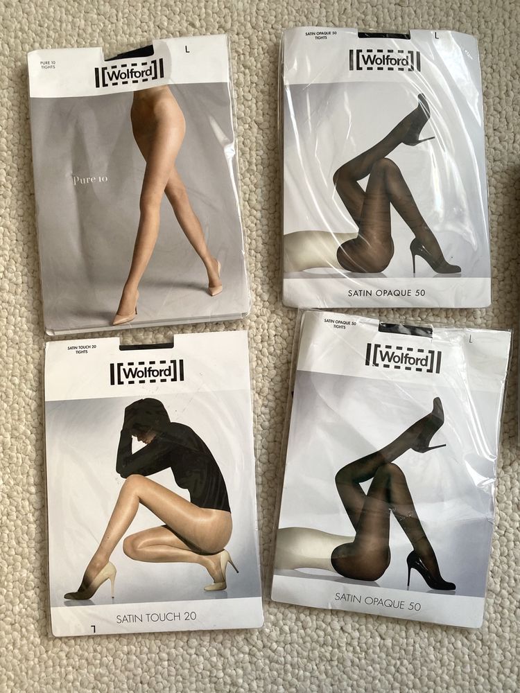 Wolford нови чоропогащници - pure 10, satin touch 20, satin oopaque 50