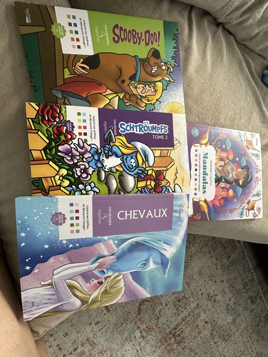 Продам раскраски потномерам Hachette оригинал