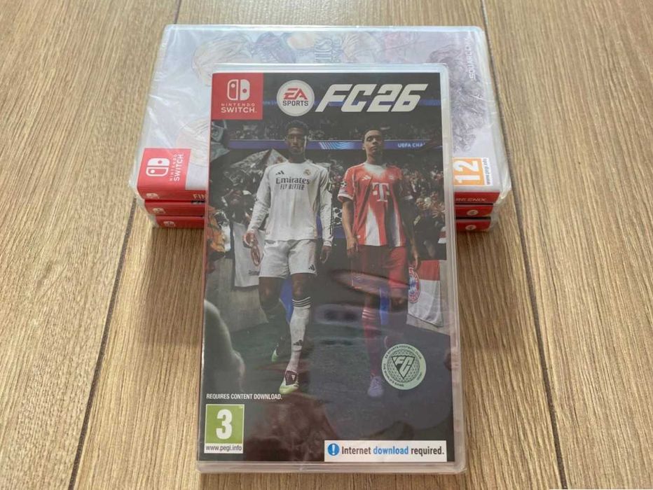 Новый картридж FC 26 / FIFA 26 Nintendo Switch ФИФА 26 Нинтендо Свитч