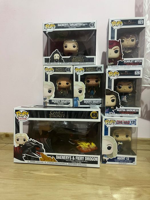 Funko Pop Game of thrones & Marvel