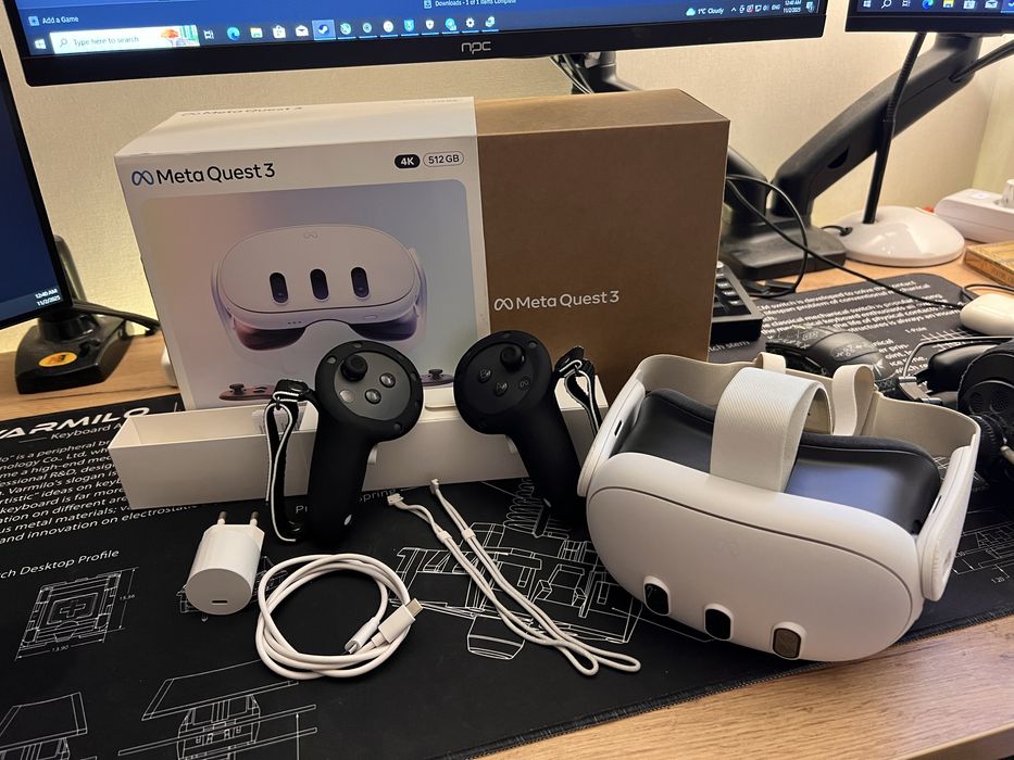 Meta Quest 3 | 512gb полный комплект