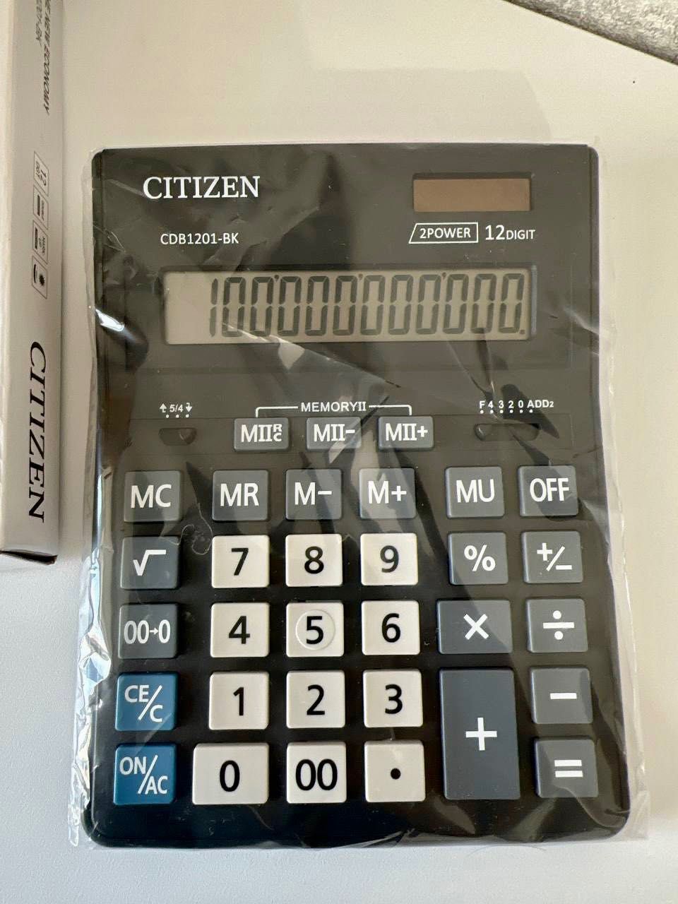 Калькулятор CITIZEN Business Line "CDB1201-BK" 12-разрядный