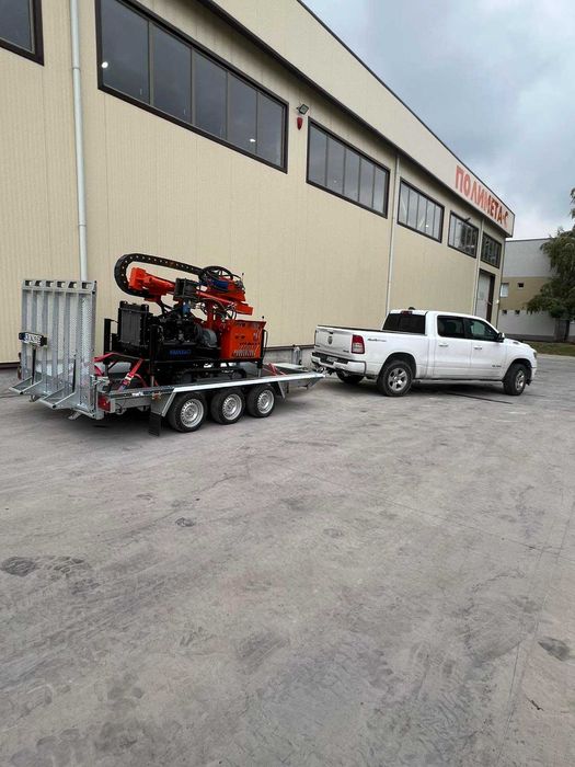 Мобилна Соднажна Машина до 180м, 50 к.с. с 100м лостове и дистанционно