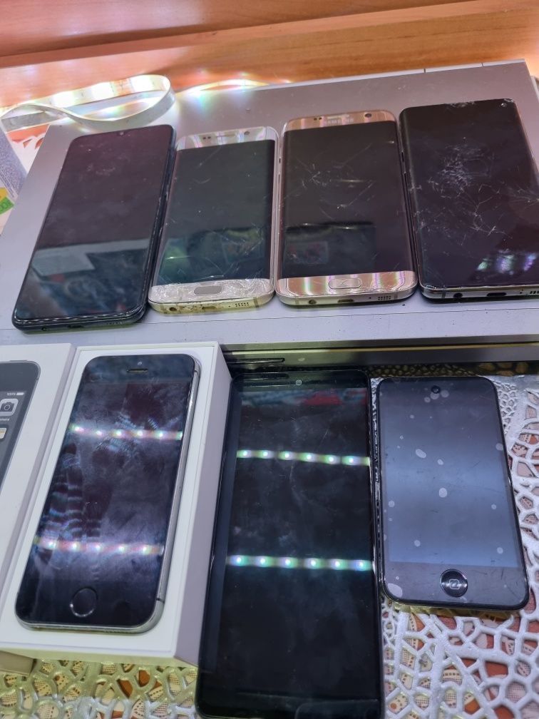 Lot telefoane de piese și funcționale, samsung s10,s7,s6,a70,a52s ,