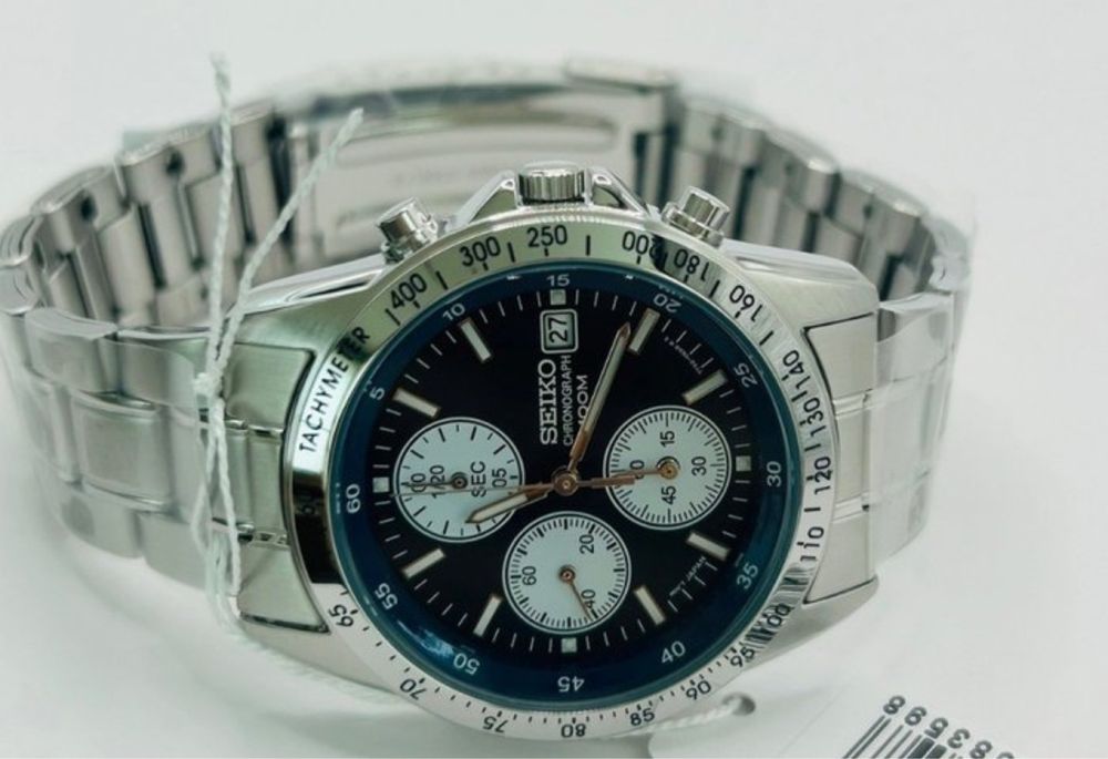 Ceas Seiko nou — set complet, cu garanție