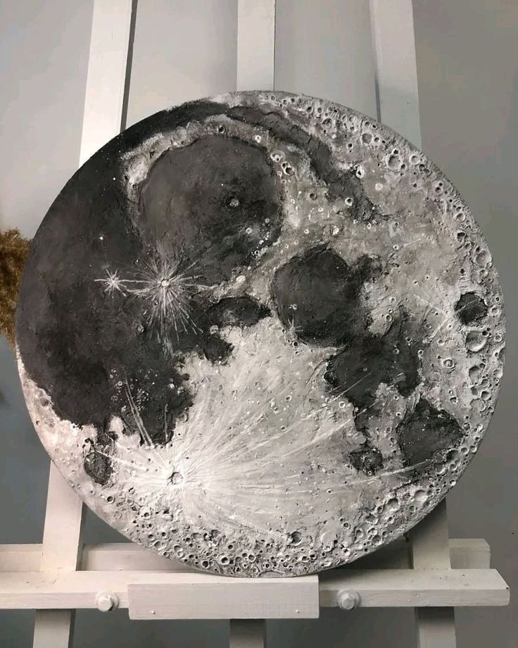Ночник 3D декоративная луна