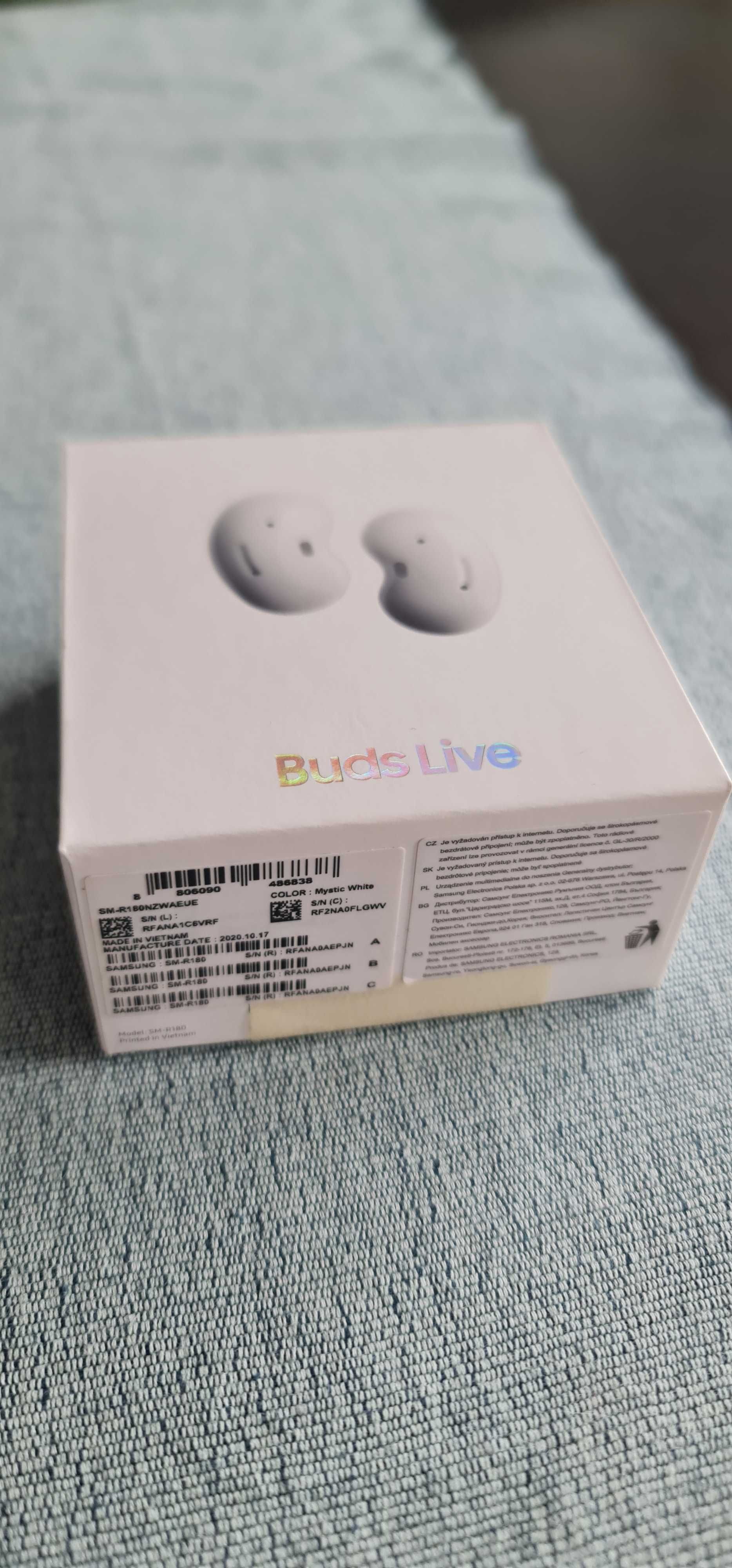 Безжични слушалки Samsung Buds Live SM-R180 бели