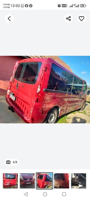 Reno trafic 2 litri disel