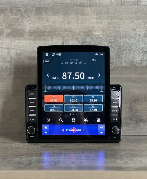 Магнитола Tesla для LADA Vesta Granta андроид с рамкой WiFi новая