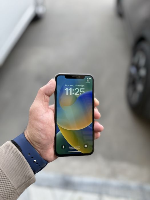 Iphone x ayfon x 256gb srochni sotiladi ideal aybi yo face ishlidi