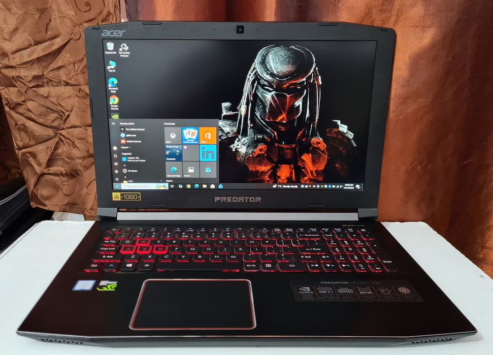 Laptop Gaming Acer Predator/ i7-7700HQ/ GTX 1050Ti/ 32 Gb Ram /SSD